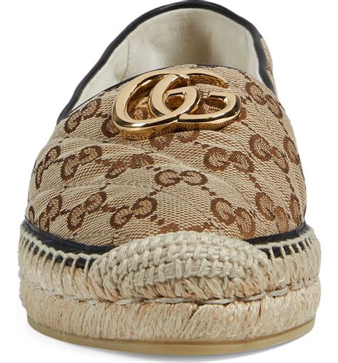 Gucci Pilar Espadrille Flat (Women) 